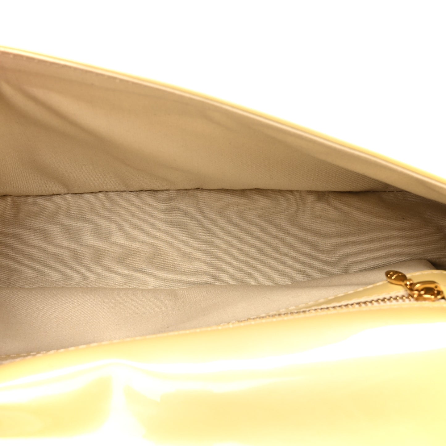 Patent Sobe Clutch Blanc Corail