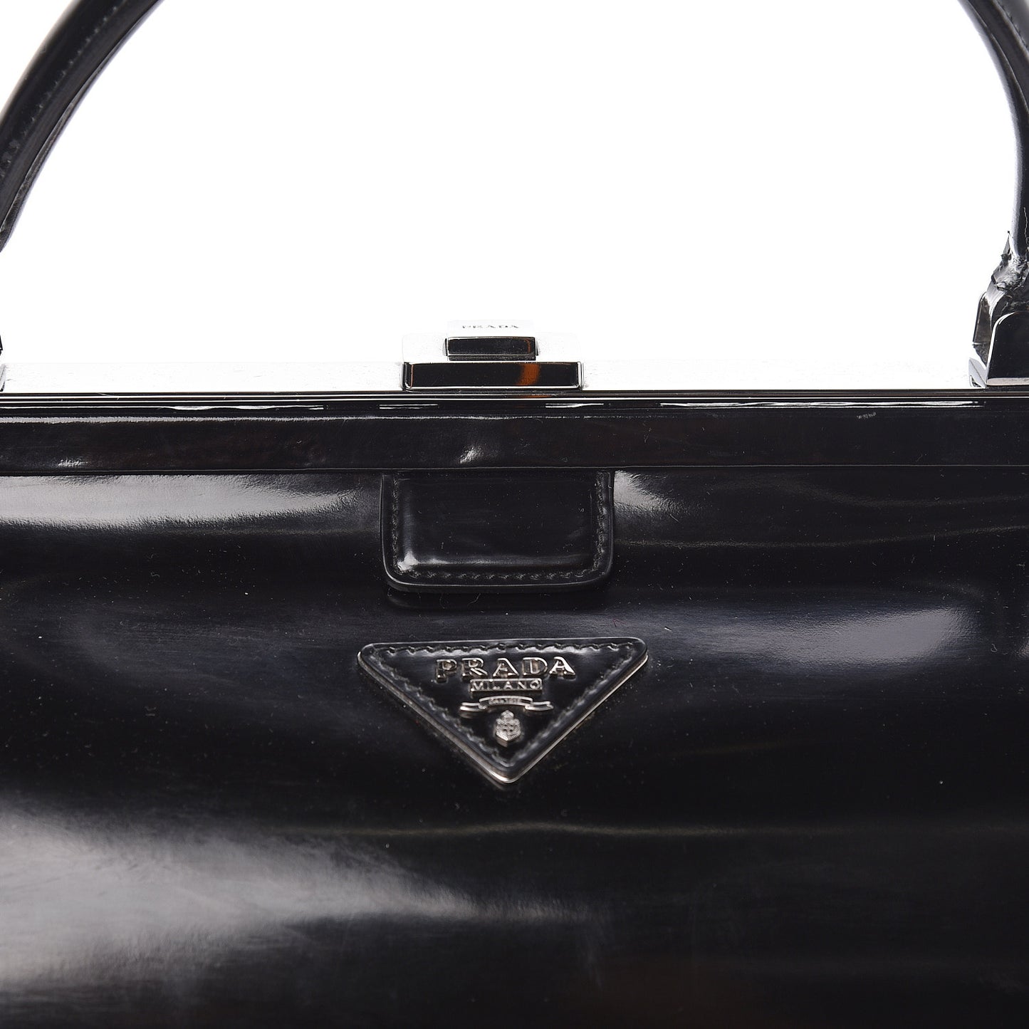 Spazzolato Frame Bag Black