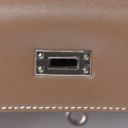 Hermes Tadelakt Kelly Sellier 25 Etoupe 21 of 35