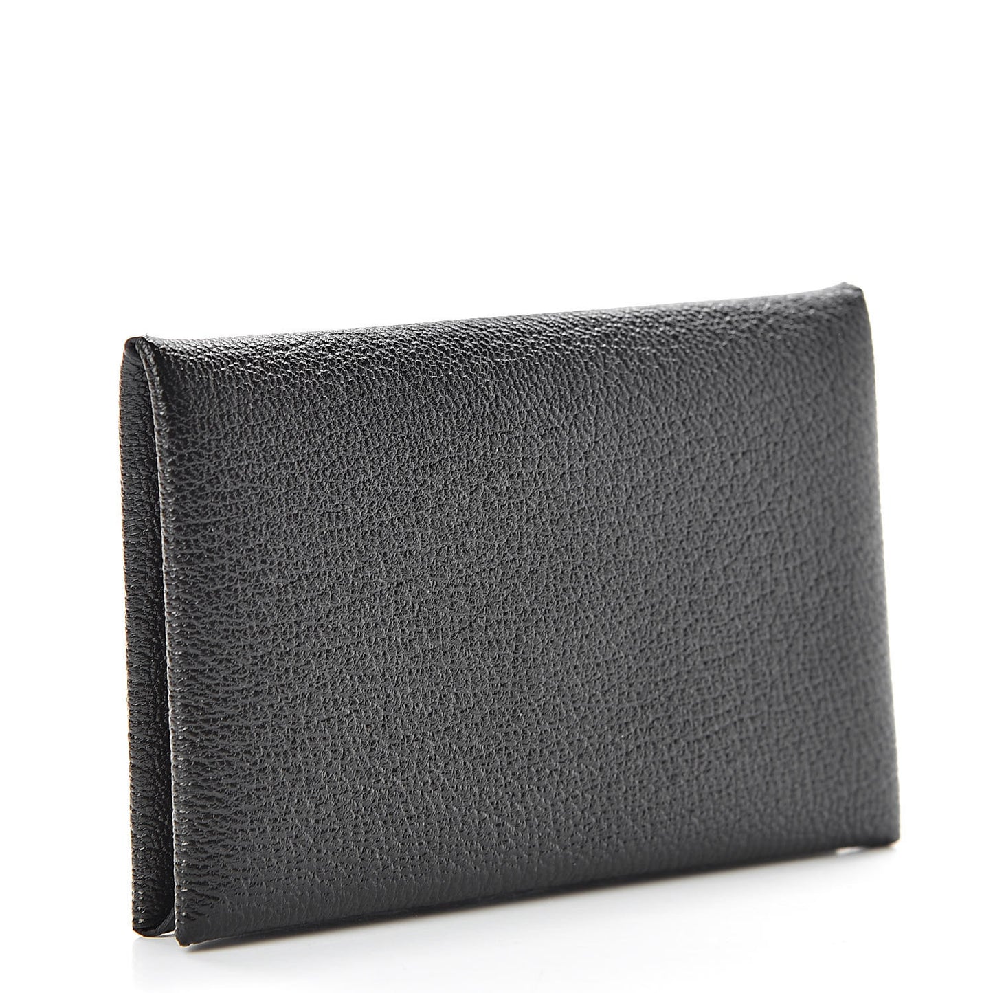 Chevre Mysore Calvi Card Case Black