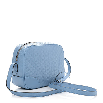 Gucci Microguccissima Mini Bree Messenger Bag Mineral Blue 3 of 9
