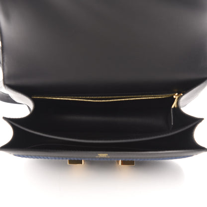 Hermes Velours Cotele Swift Constance 24 Black 5 of 21