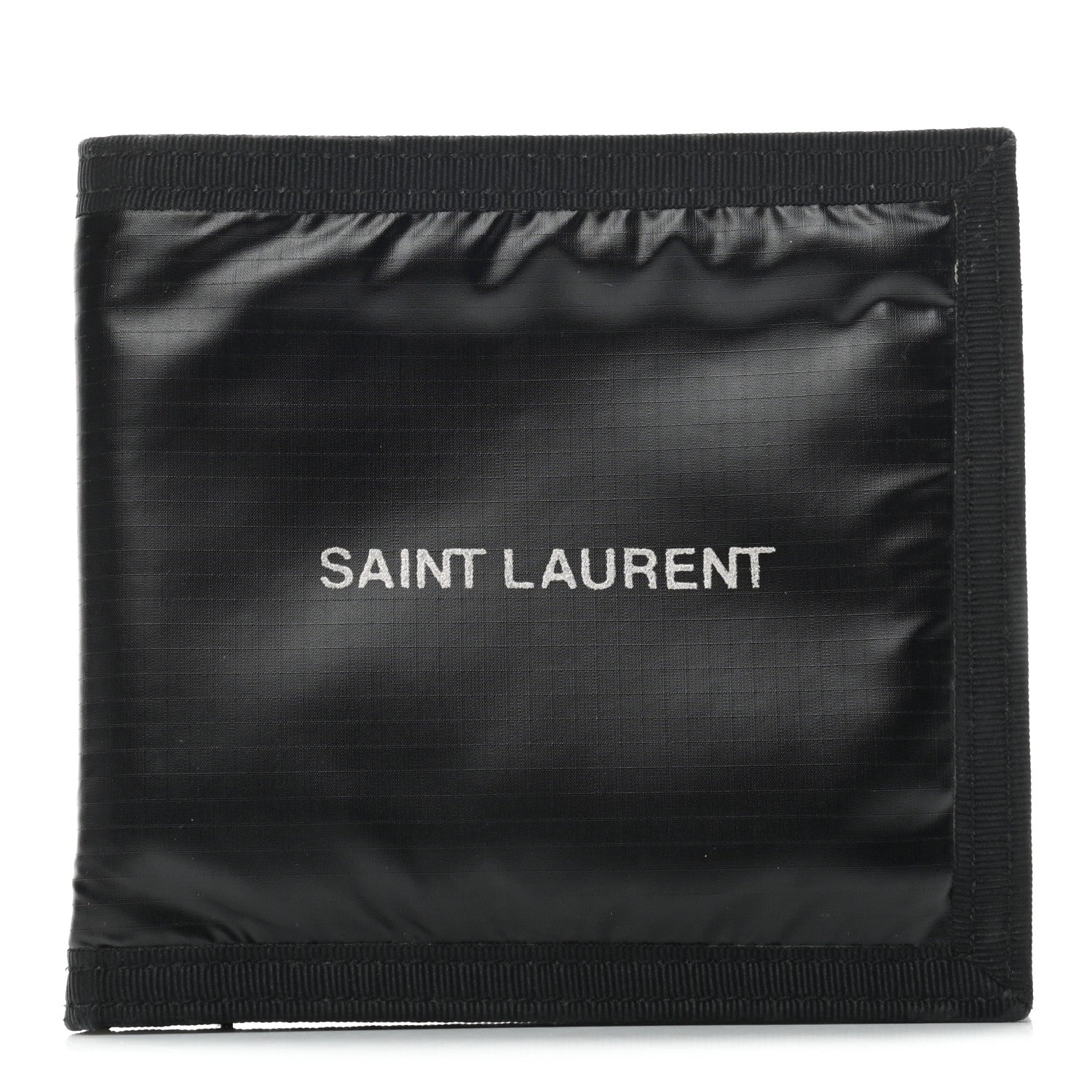 Saint Laurent Nylon Travis Wallet Black 1 of 9