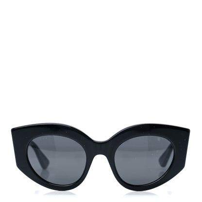 Gucci Acetate Oversized Rectangle Frame Web Sunglasses GG0275S Black 2 of 9
