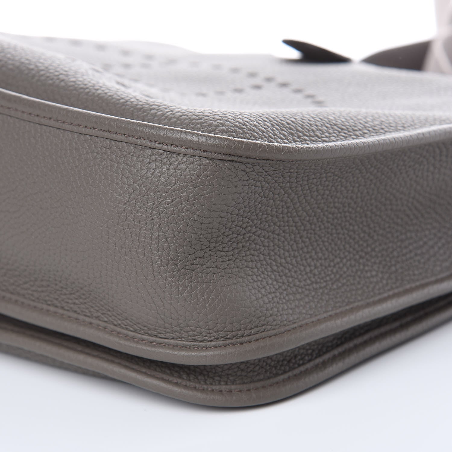 Hermes Taurillon Clemence Evelyne III GM Etain 10 of 11