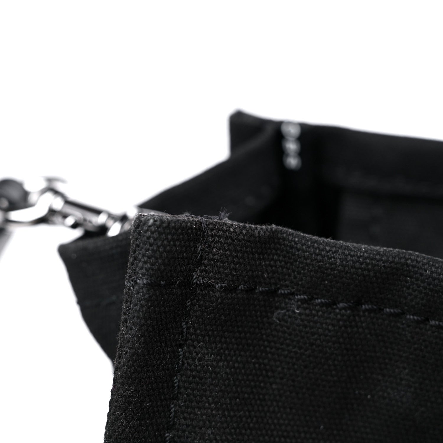 Marc Jacobs Cotton Canvas Small The Traveler Tote Bag Black 10 of 10