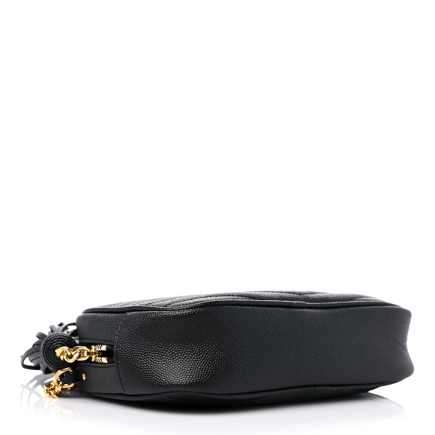 Saint Laurent Grain De Poudre Matelasse Monogram Mini Lou Camera Bag Black 4 of 11