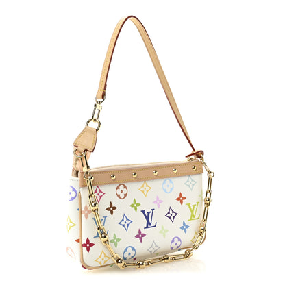 Louis Vuitton LV X TM Monogram Multicolor Pochette Accessories White 3 of 11