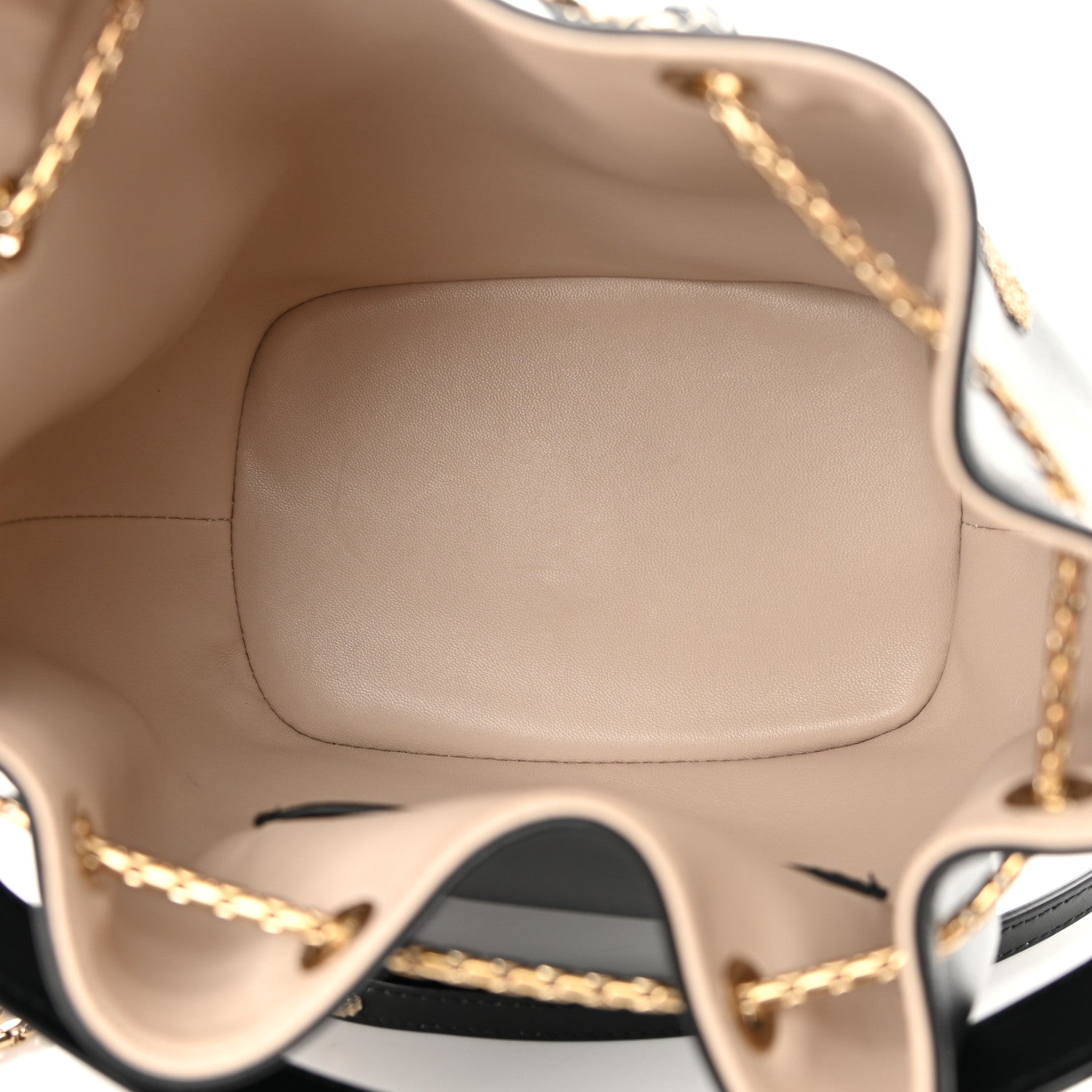 Bulgari Calfskin Serpenti Forever Bucket Bag Black 5 of 13
