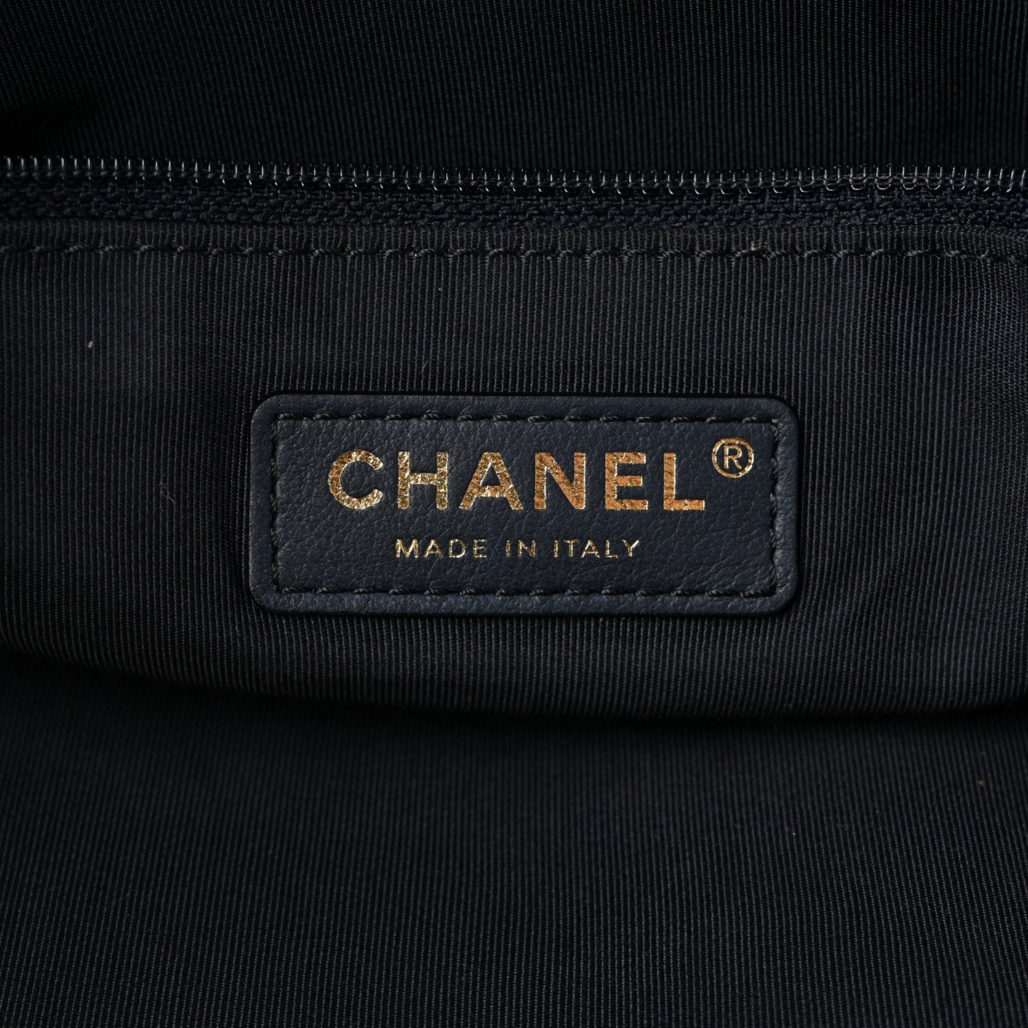 Chanel Wool Tweed CC Tote Purple Black Blue 6 of 14