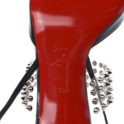 Christian Louboutin Nappa PVC Levita 55 Pumps 39.5 Black 9 of 10
