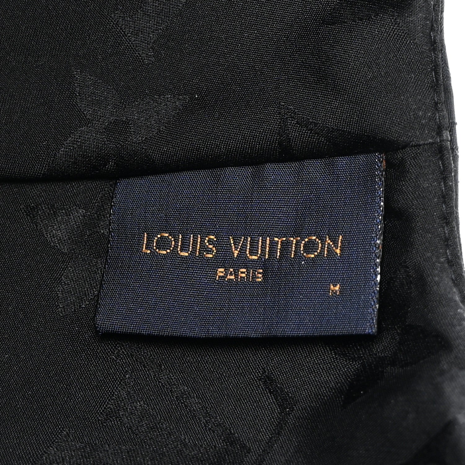 Louis Vuitton Polyester Silk Monogram LV Get Ready Cap M Black 8 of 10