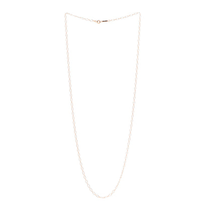 Tiffany 18K Rose Gold Oval Link Chain 24" 3 of 5