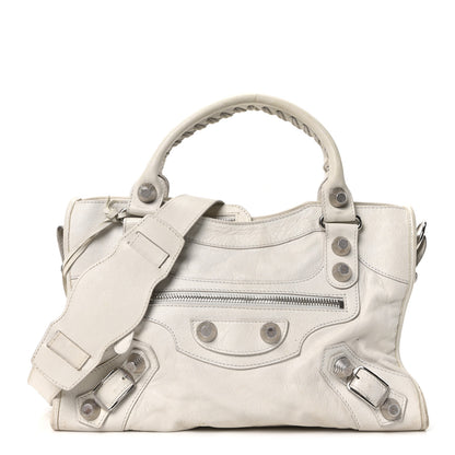 Balenciaga Agneau Giant 21 Silver Hardware City White Light 1 of 11
