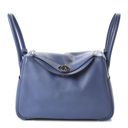 Hermes Swift Verso Lindy 26 Blue Brighton Capucine 1 of 9