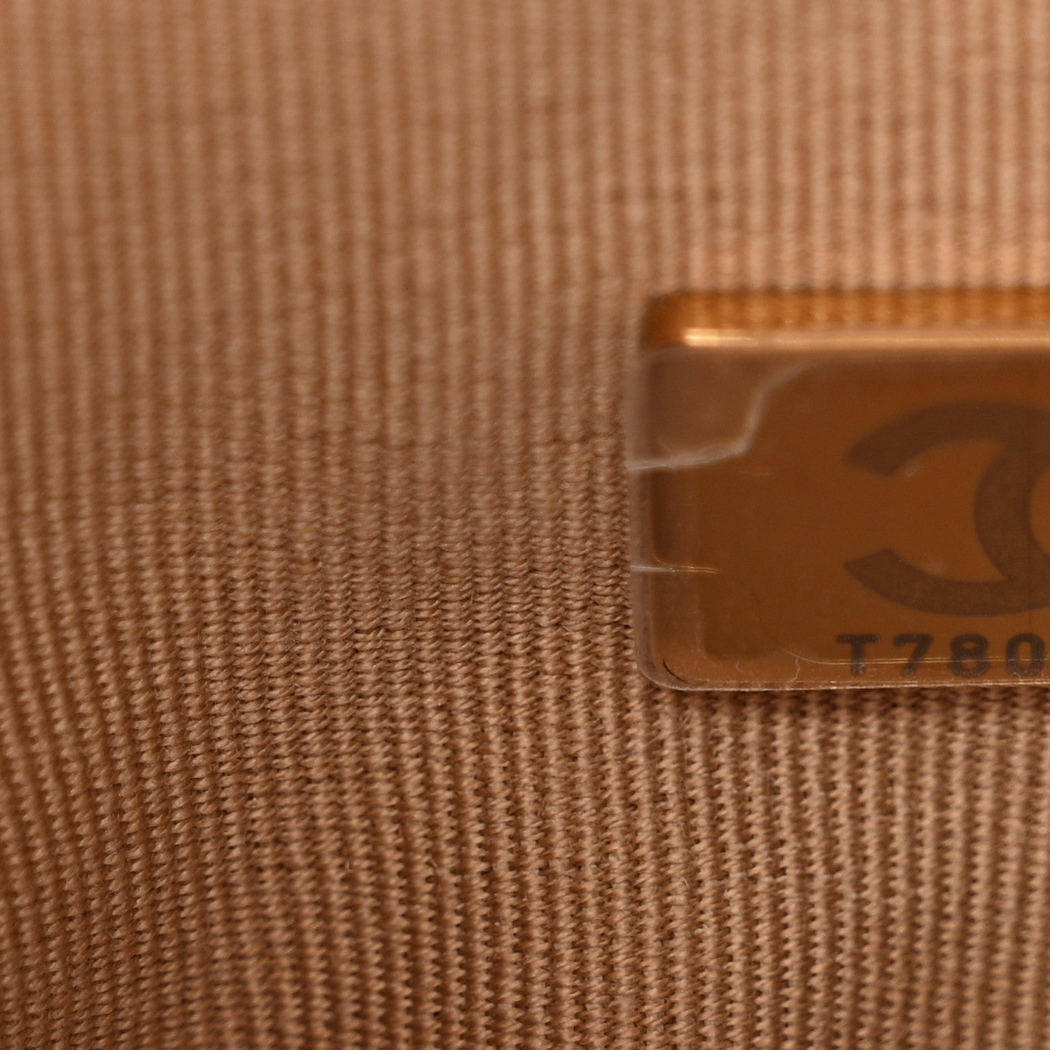 Chanel Braided Raffia Nano Kelly Flap Bag Dark Beige 8 of 12