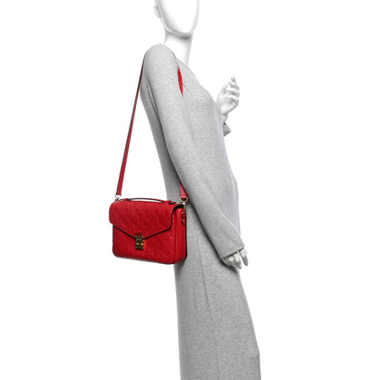 Louis Vuitton Empreinte Pochette Metis Scarlet 2 of 10