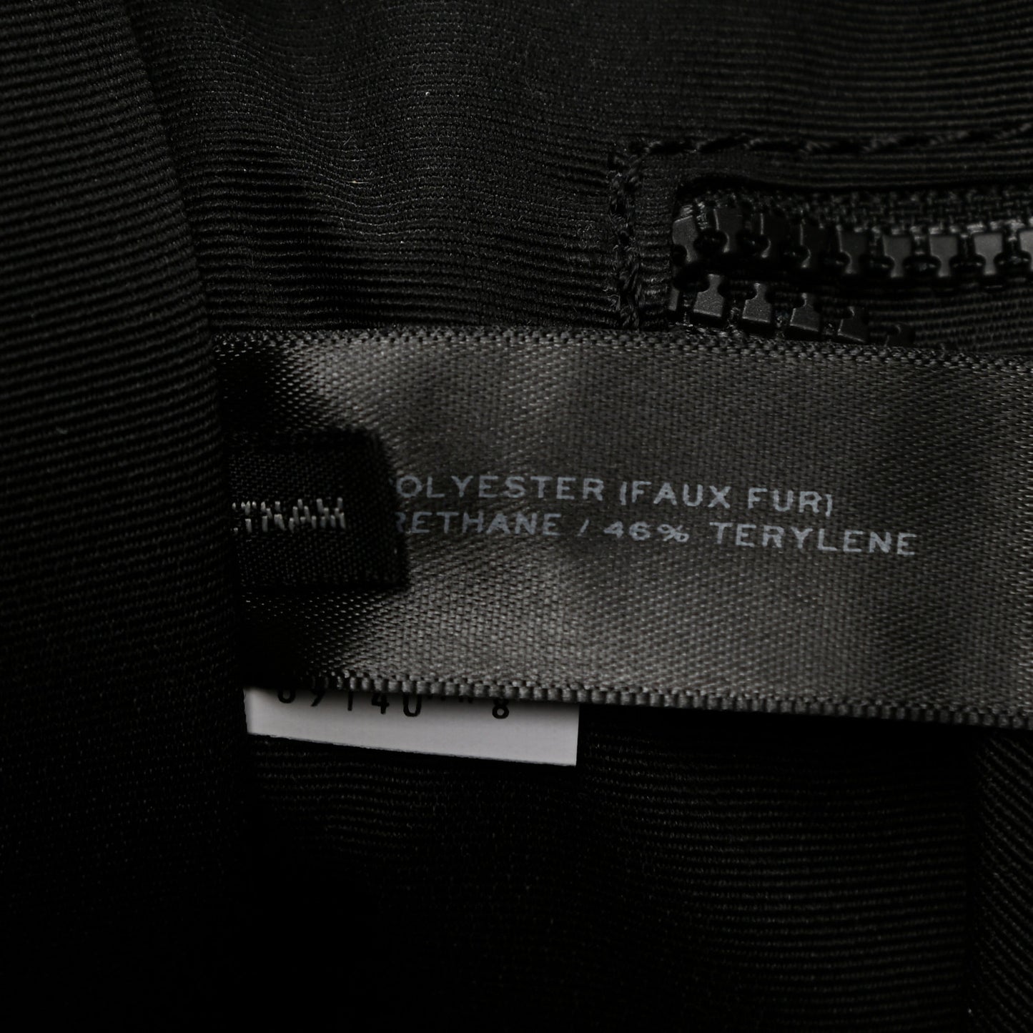 Polyester Cotton The Teddy Traveler Tote Bag Black