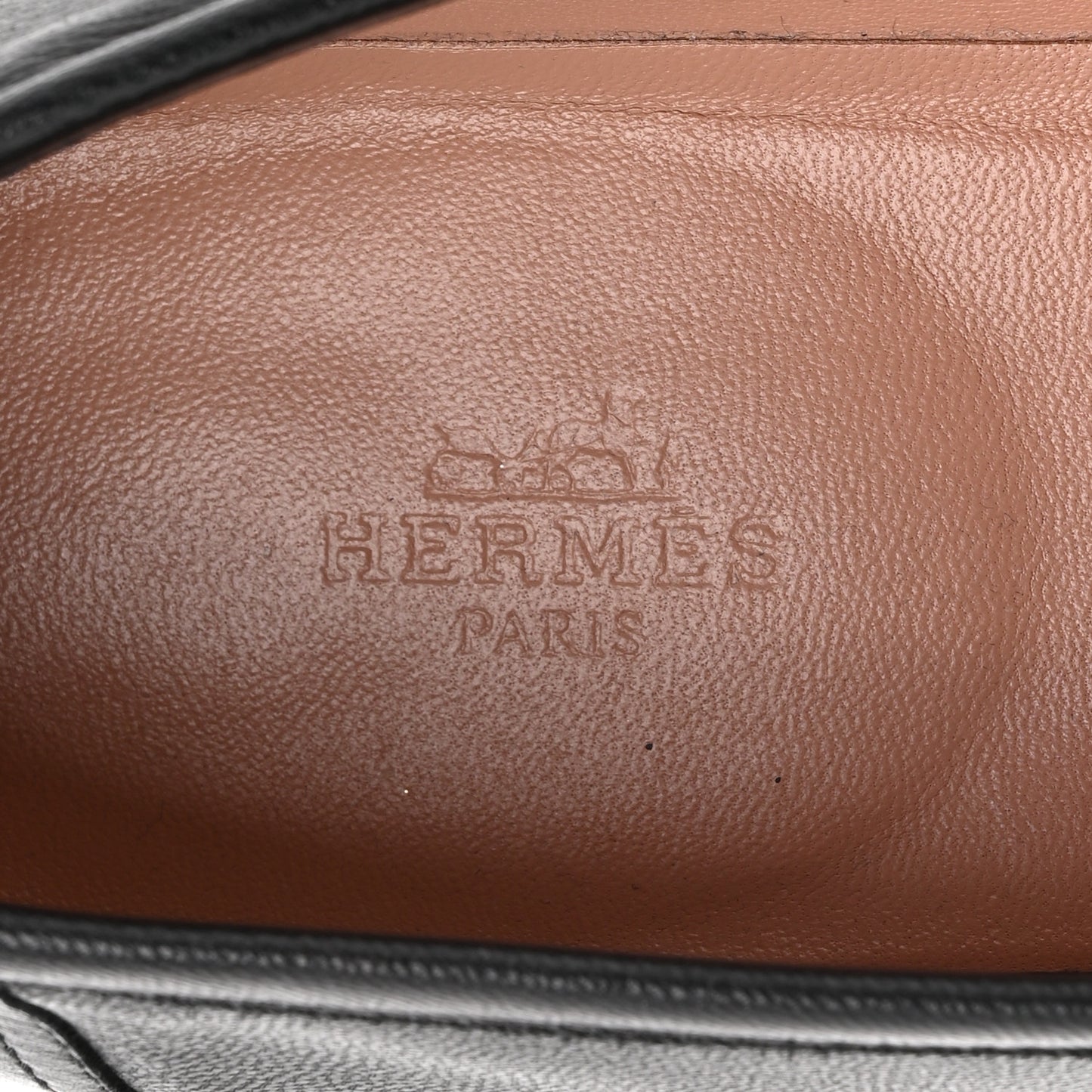 Goatskin Womens Paris Loafers 40 Black