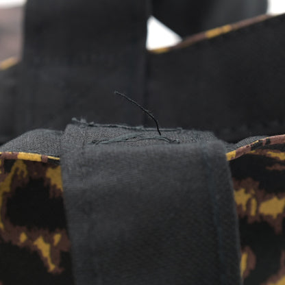 Saint Laurent Canvas Leopard Tote Black 11 of 13