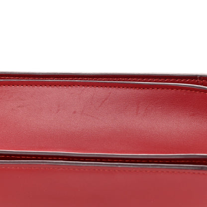 Celine Box Calfskin Medium Classic Box Flap Bag Dark Brick 16 of 19