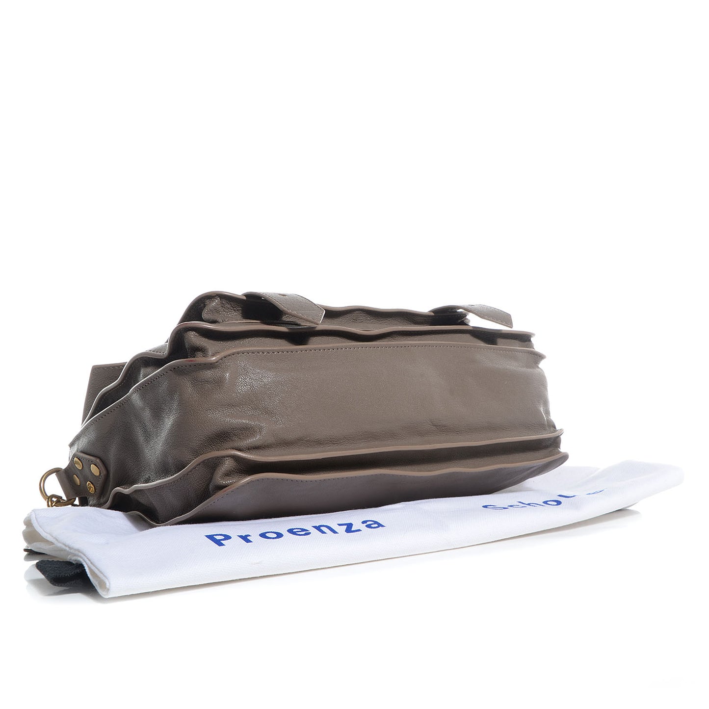 Lambskin PS1 Medium Satchel Smoke