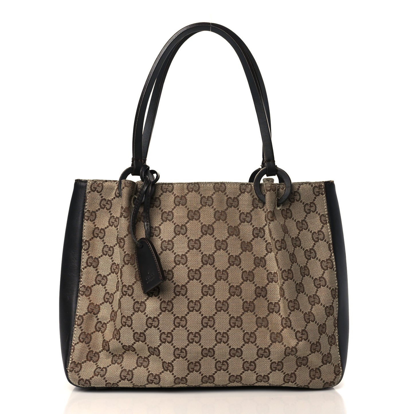 Monogram Small Tote Dark Brown
