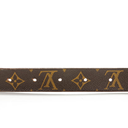 Louis Vuitton Monogram Ceinture Belt Gold Buckle 85 34 8 of 9