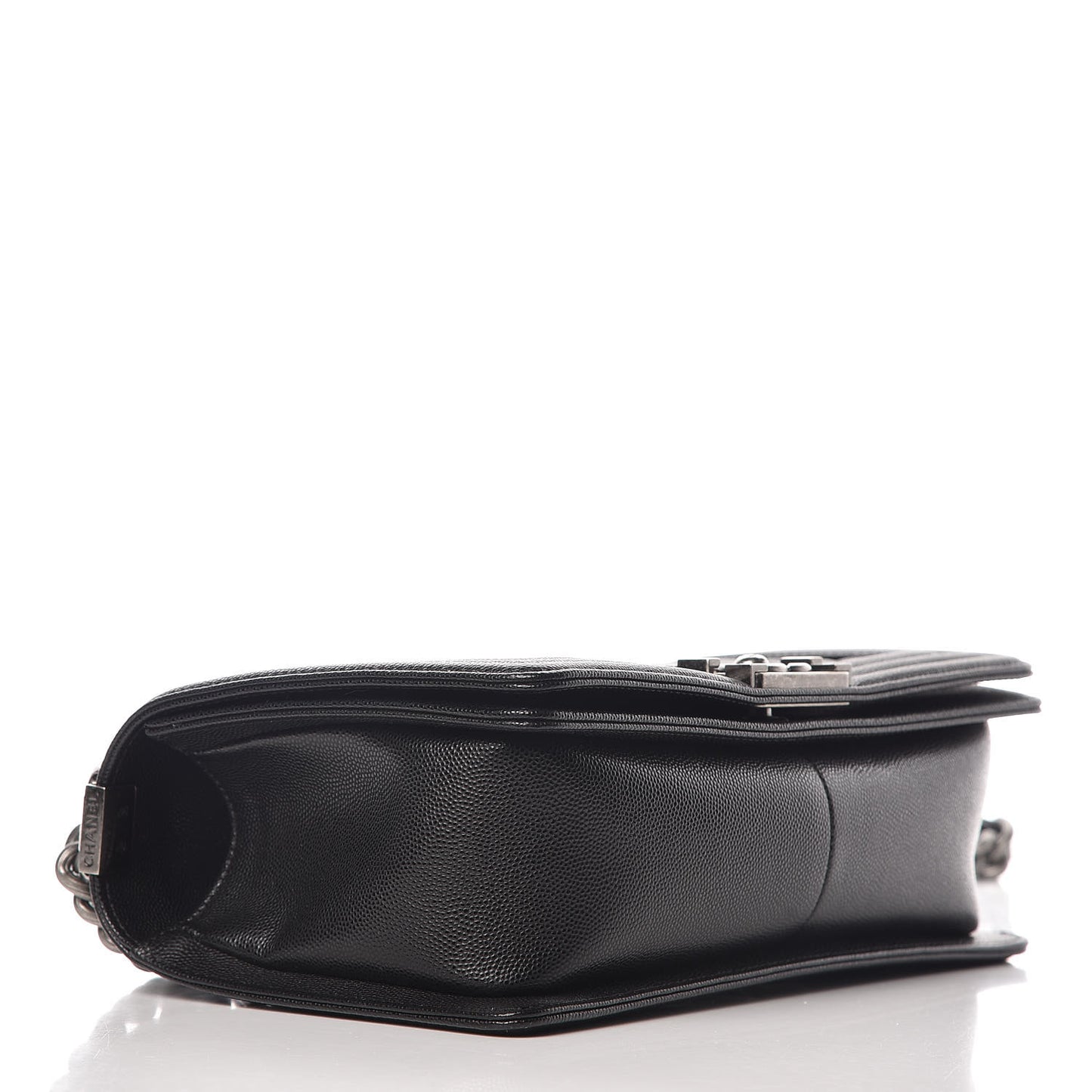 Caviar Quilted Medium Boy Flap Black