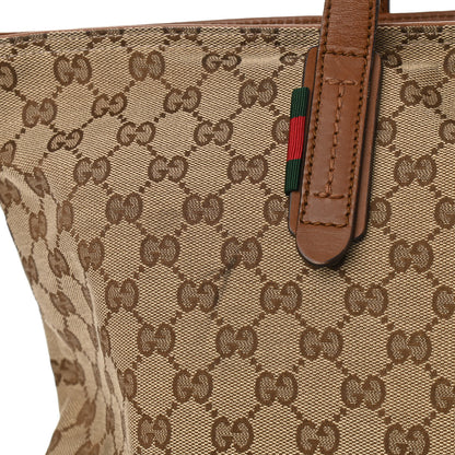 Gucci Monogram Large Original Tote Tan 14 of 14