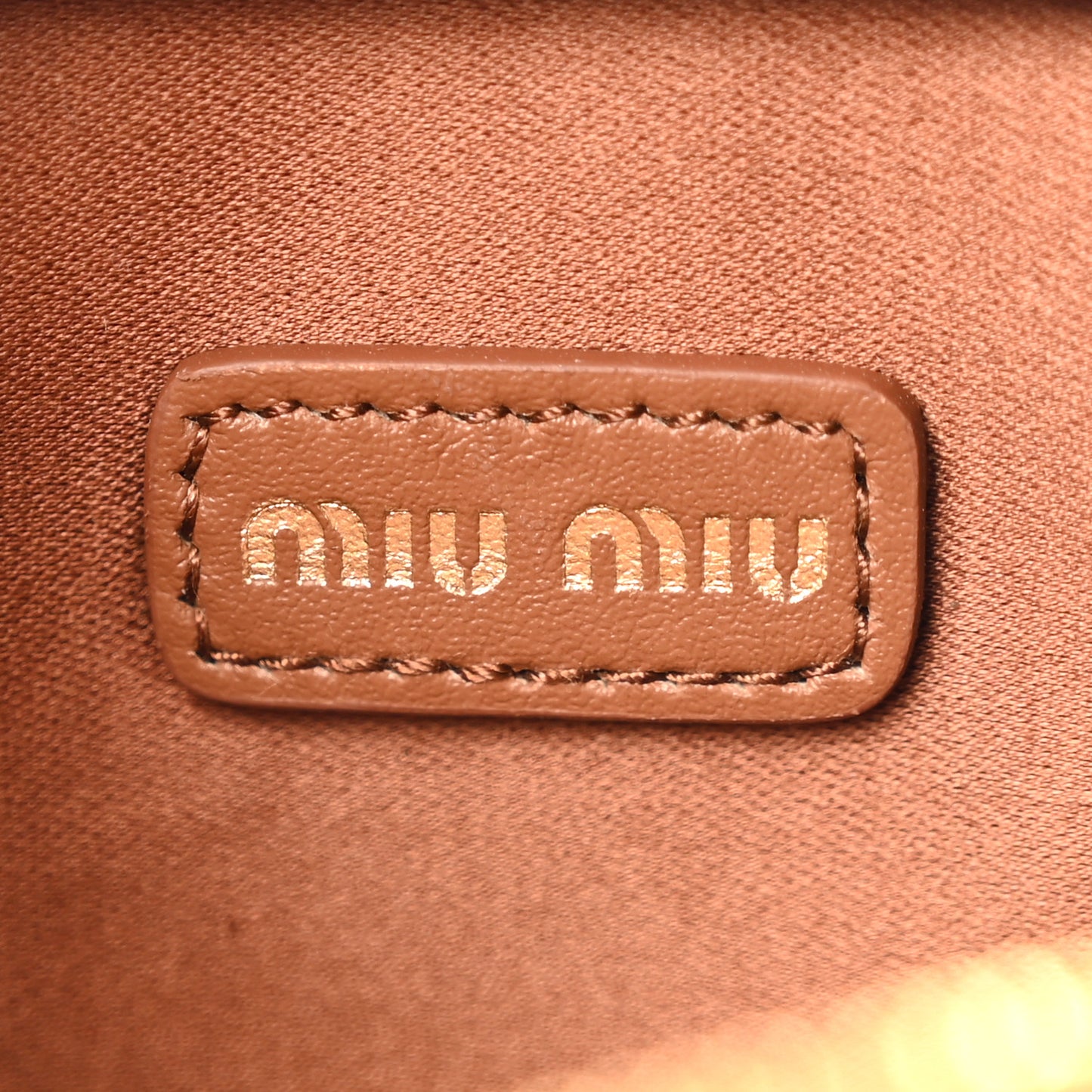 Calfskin Beau Micro Bag Cognac