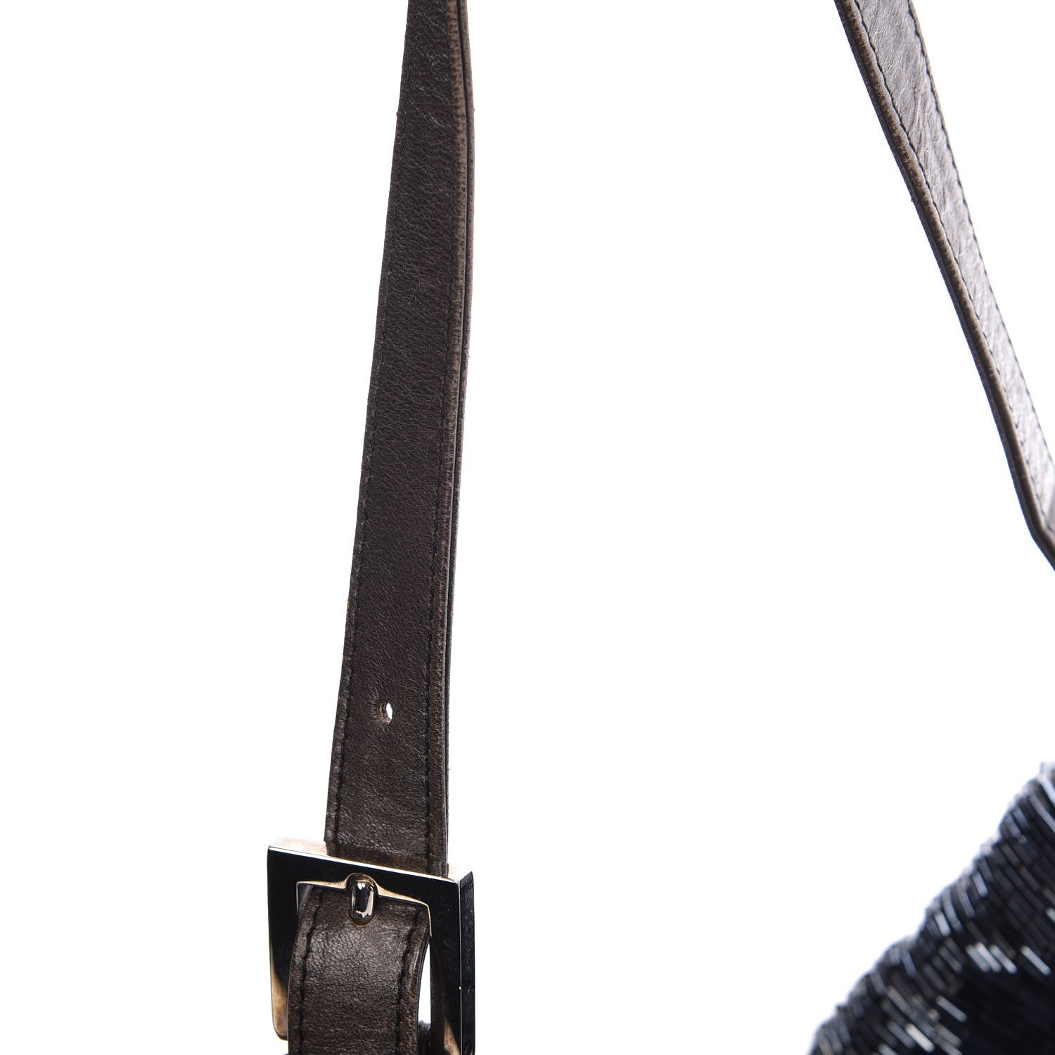 Fendi Beaded Mama Baguette Blue 10 of 15