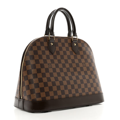 Louis Vuitton Damier Ebene Alma MM 3 of 10