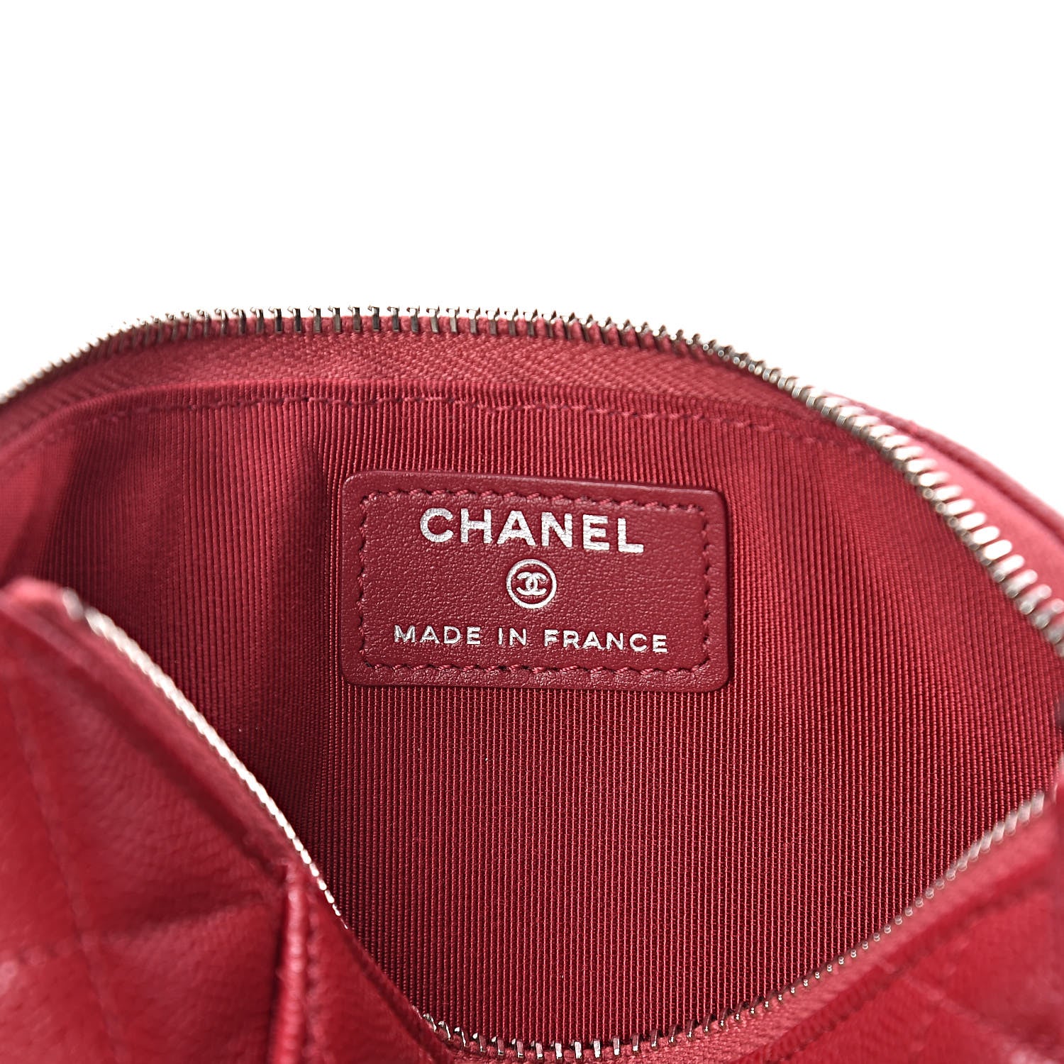 Chanel Caviar Quilted Classic iPhone Pouch Pink 6 of 8