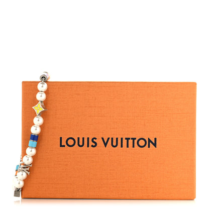 Louis Vuitton Monogram Flower Pearl Party Bracelet 6 of 6