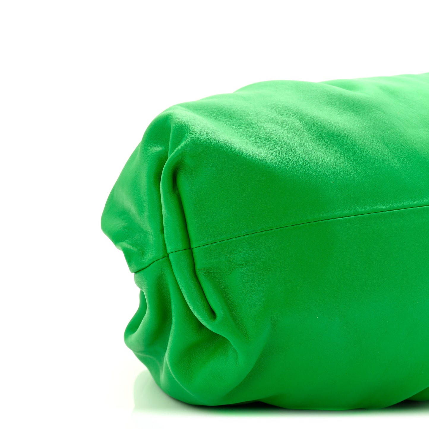 Smooth Butter Calf The Pouch Oversized Clutch Parakeet