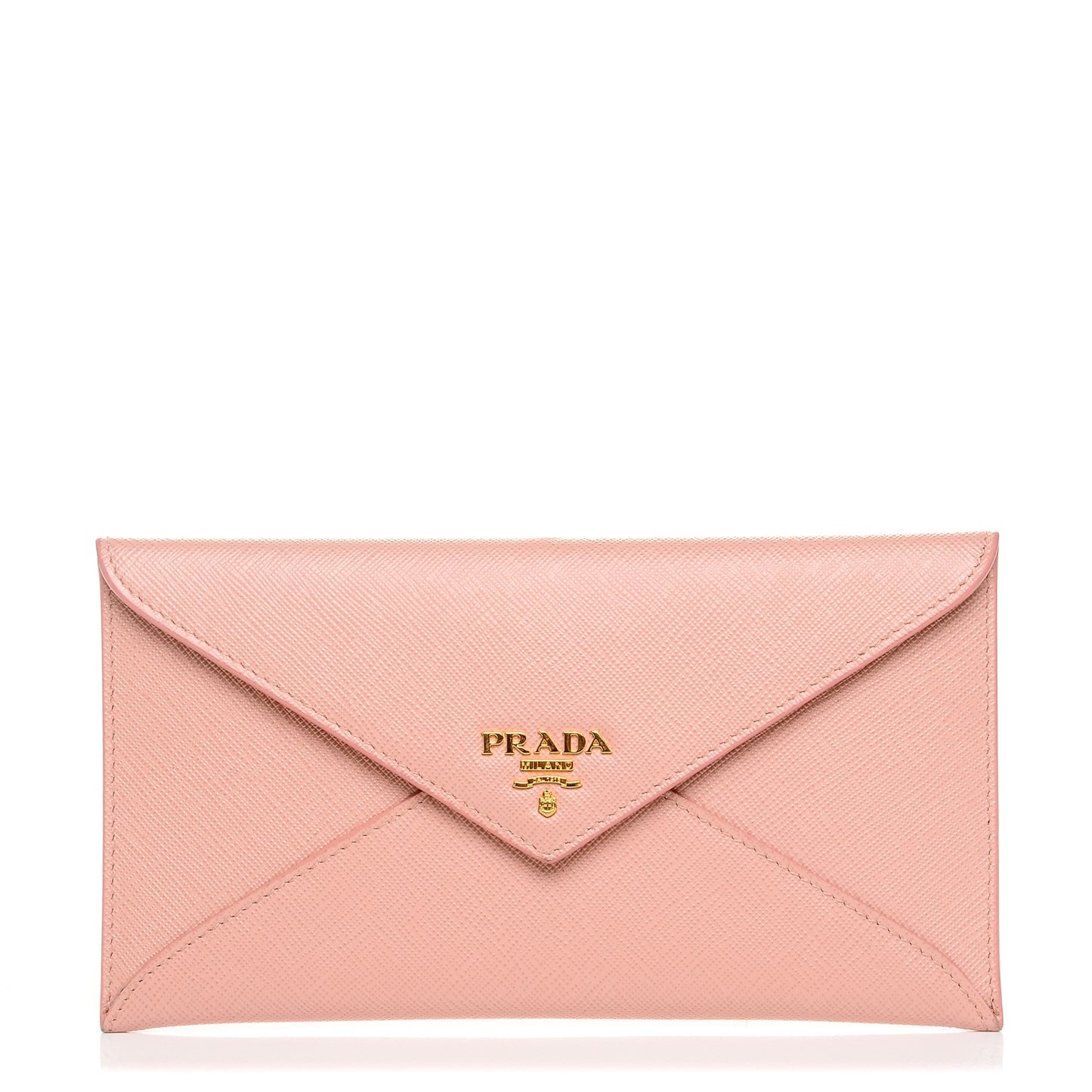 Saffiano Metal Envelope Wallet Orchidea