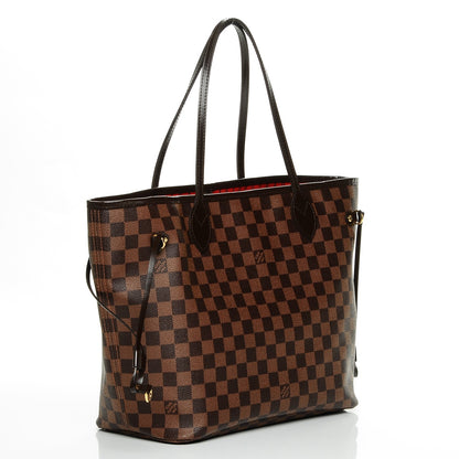 Louis Vuitton Damier Ebene Neverfull MM 3 of 7
