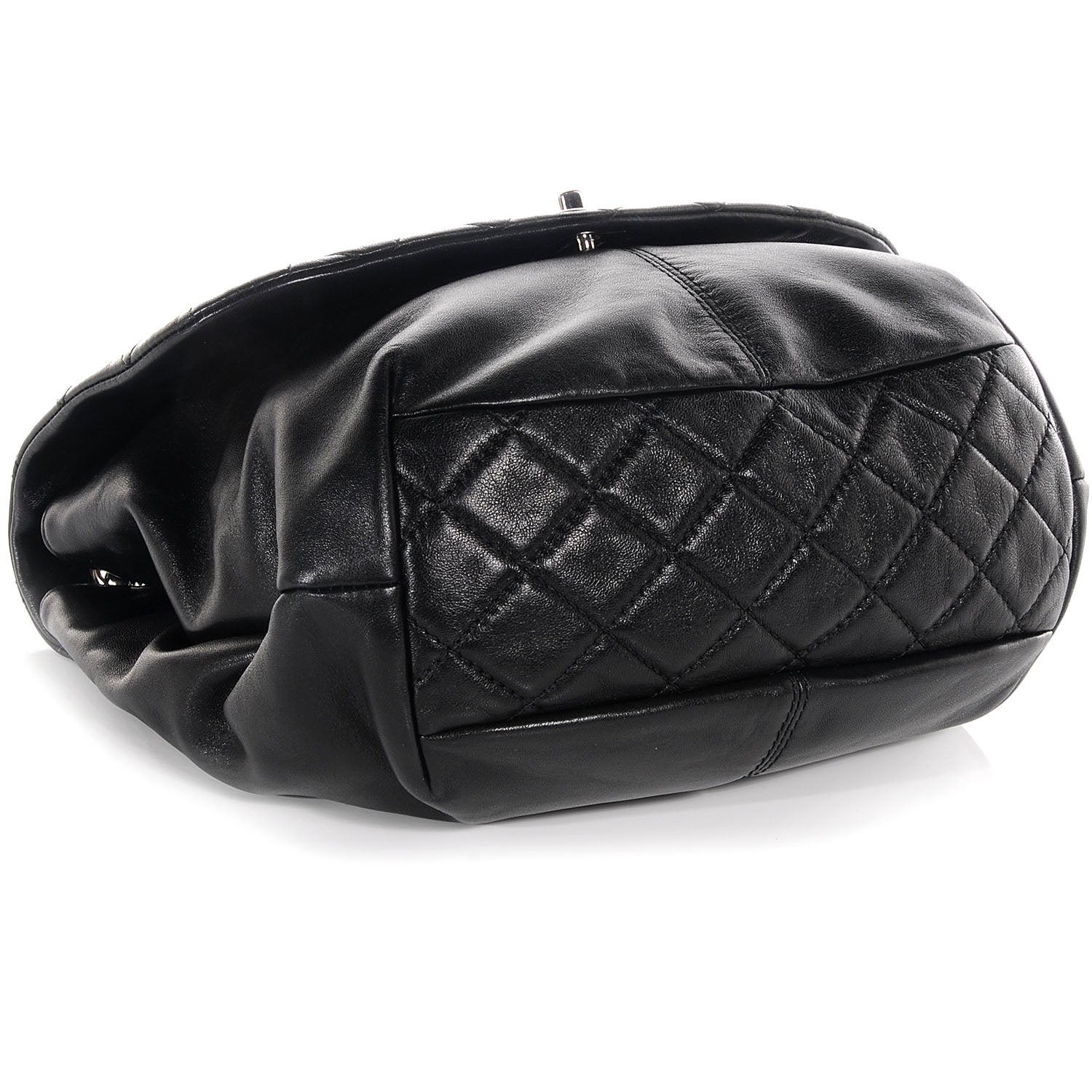 Chanel Lambskin Stitched Messenger Black 4 of 7