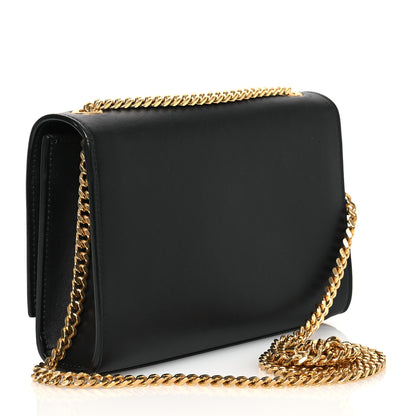 Saint Laurent Calfskin Small Monogram Kate Satchel Black 3 of 14