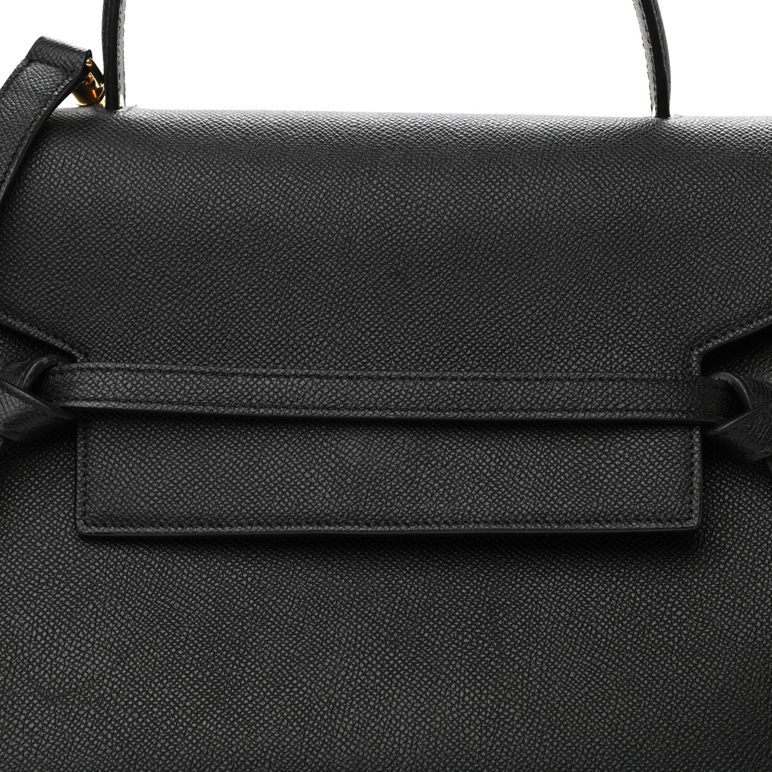 Celine Grained Calfskin Mini Belt Bag Black 8 of 11
