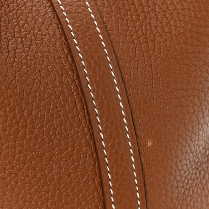 Hermes Taurillon Clemence Picotin Lock 18 PM Gold 14 of 14