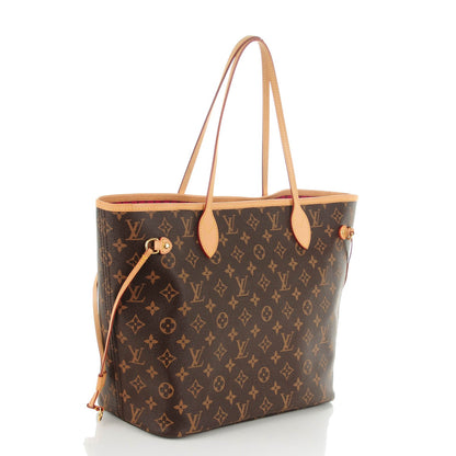 Louis Vuitton Monogram Saint Tropez V Neverfull MM Rose Indien 4 of 9