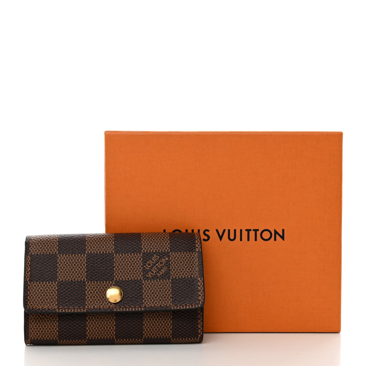 Damier Ebene Multicles 6 Key Holder