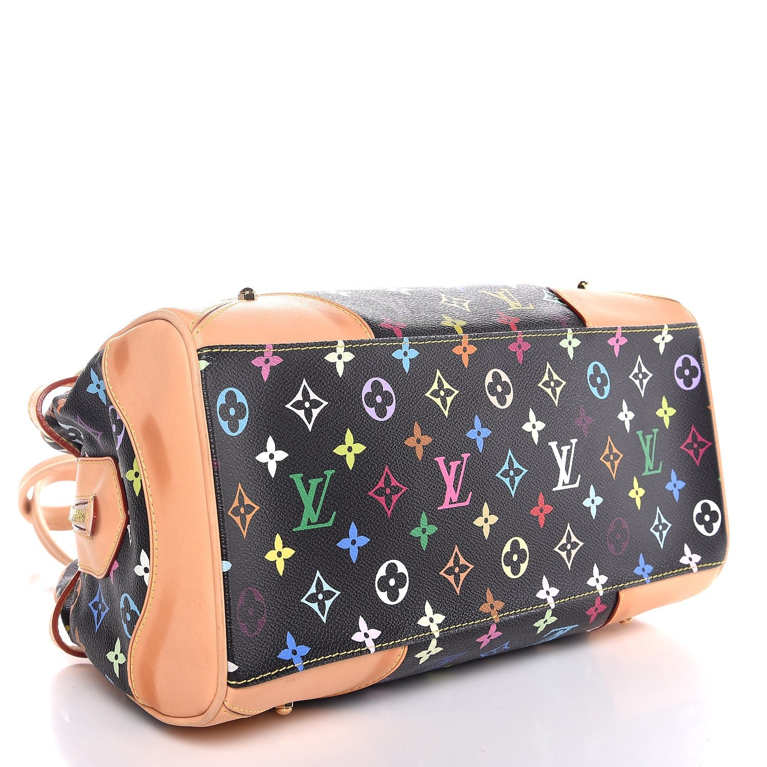 Louis Vuitton Monogram Multicolor Claudia Black 4 of 13