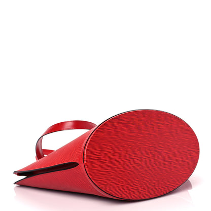 Louis Vuitton Epi Saint Jacques GM Castillan Red 4 of 9