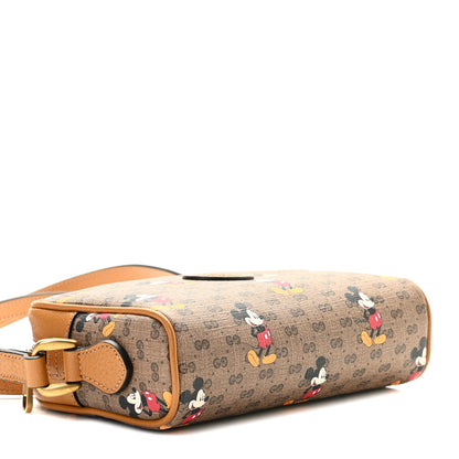 Gucci X DISNEY Mini Vintage GG Supreme Monogram Mickey Mouse Shoulder Bag Beige Vintage Sun Oil 4 of 8