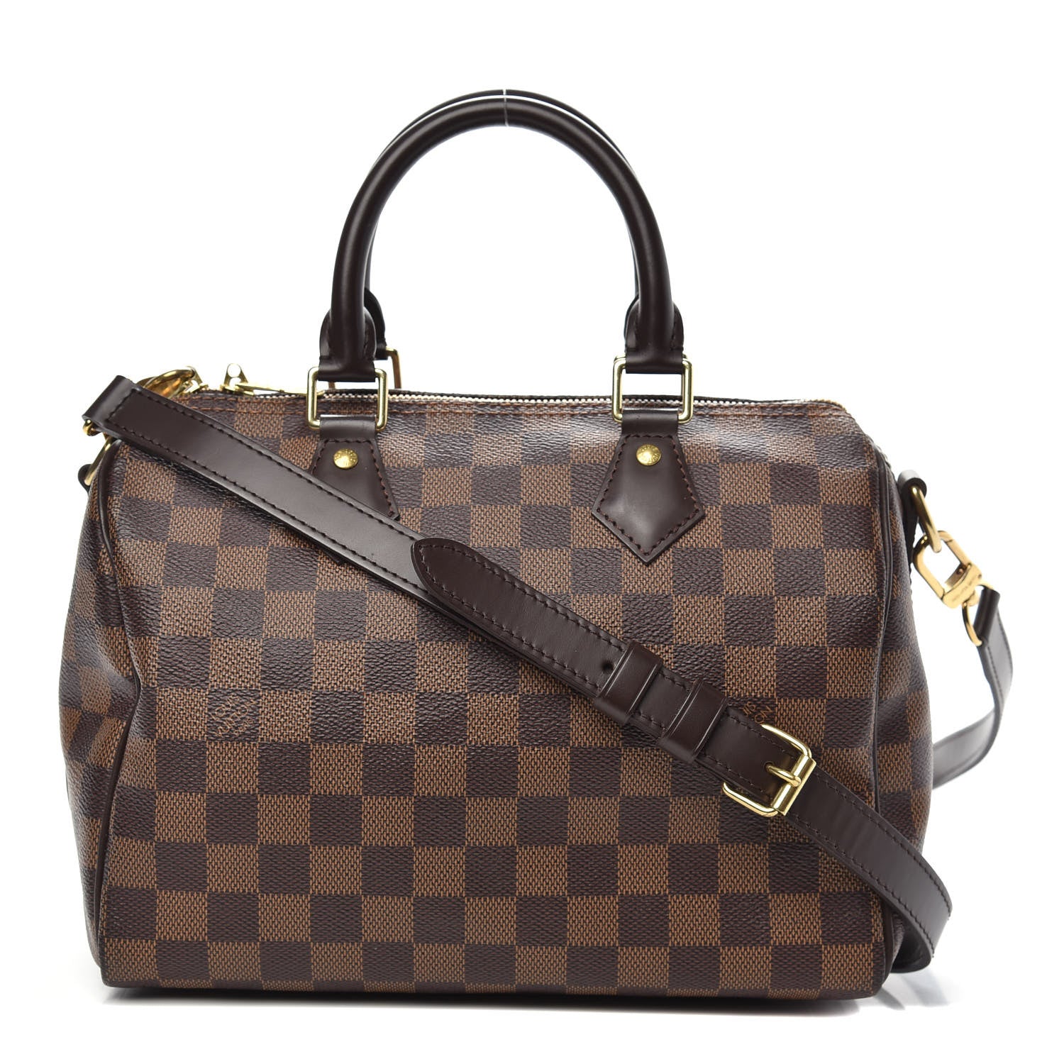 Louis Vuitton Damier Ebene Speedy Bandouliere 25 1 of 12