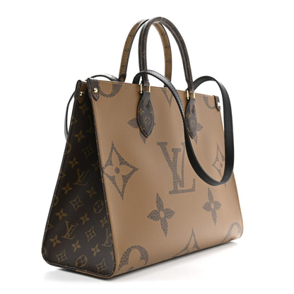 Louis Vuitton Reverse Monogram Giant Onthego MM 3 of 9