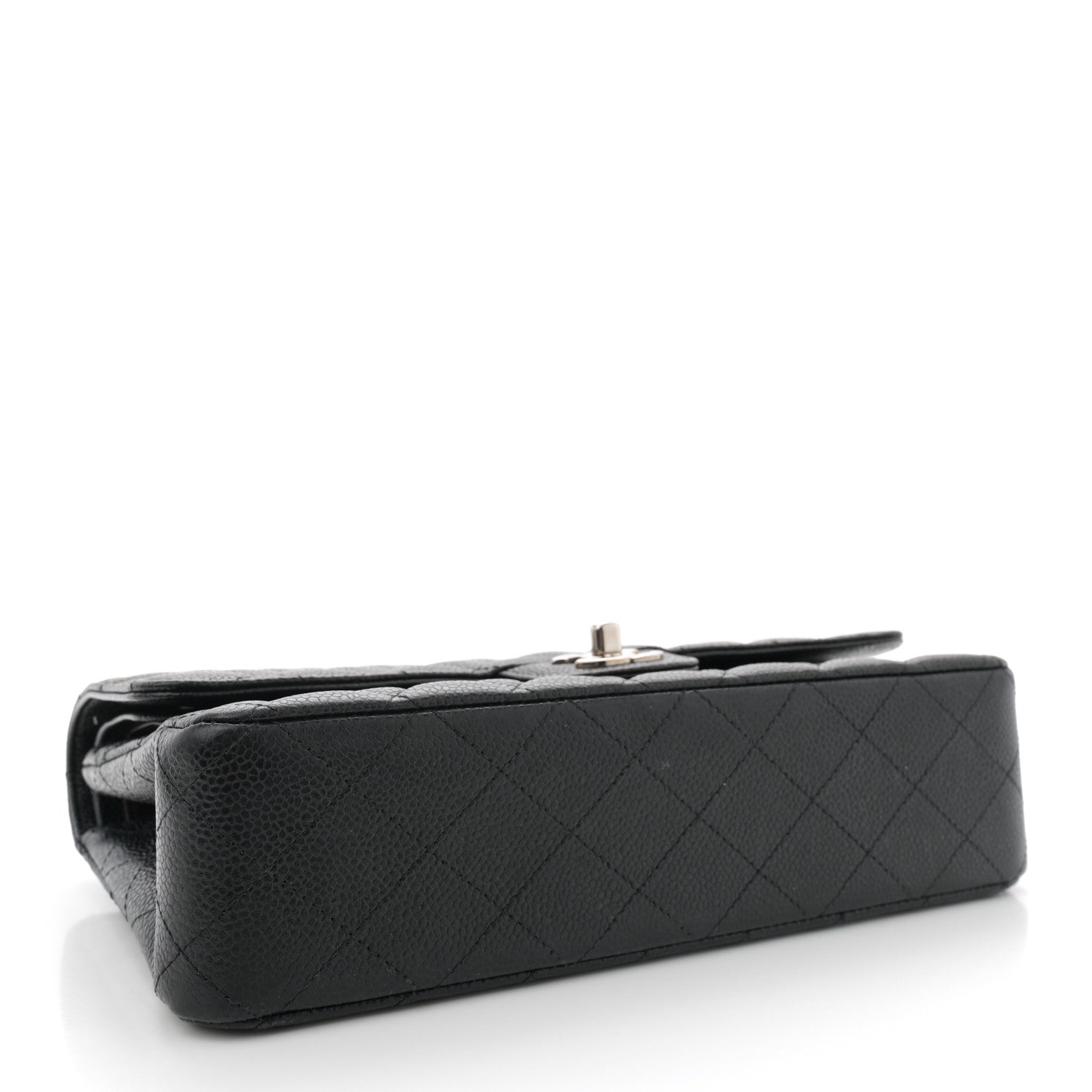 Chanel Caviar Quilted Medium Double Flap Black 4 of 13